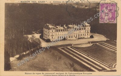 Carte postale ancienne Chateau de Boulains — Échouboulains (Seine-et-Marne)