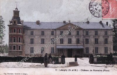 Carte postale ancienne Chateau de Romaine — Lésigny (Seine-et-Marne)
