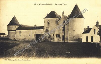 Carte postale ancienne Guignes Rabutin — Guignes (Seine-et-Marne)