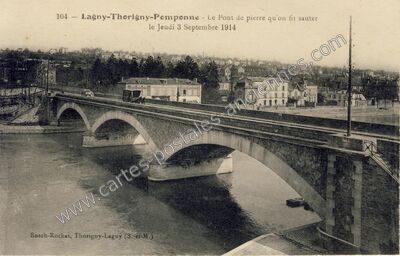 Carte postale ancienne Lagny Thorigny — Lagny-sur-Marne (Seine-et-Marne)