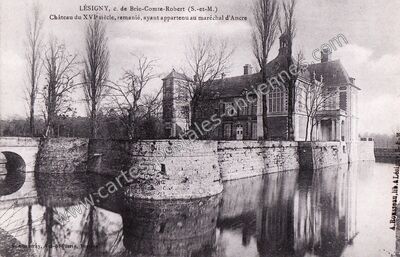 Carte postale ancienne Chateau de Lesigny — Lésigny (Seine-et-Marne)