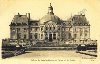Carte postale ancienne Chateau de Vaux le Vicomte — Maincy (Seine-et-Marne)