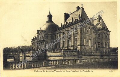 Carte postale ancienne Chateau de Vaux le Vicomte — Maincy (Seine-et-Marne)