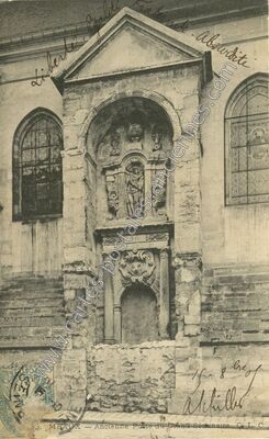 Carte postale ancienne Ancienne Porte du Grand Séminaire — Meaux (Seine-et-Marne)