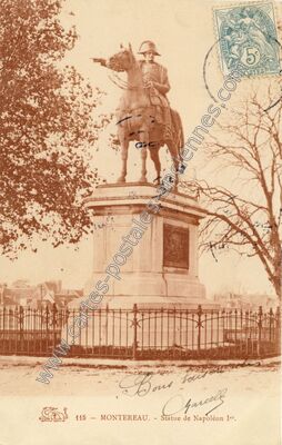 Carte postale ancienne Montereau — Montereau Faut Yonne (Seine-et-Marne)