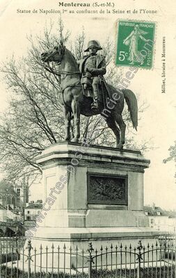 Carte postale ancienne Montereau — Montereau-sur-le-Jard (Seine-et-Marne)