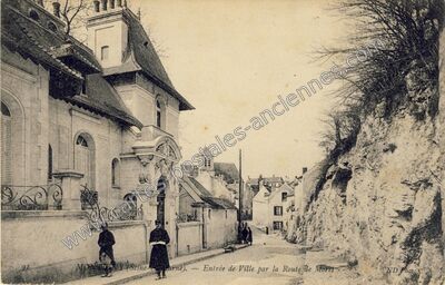 Carte postale ancienne Montigny — Montigny-sur-Loing (Seine-et-Marne)