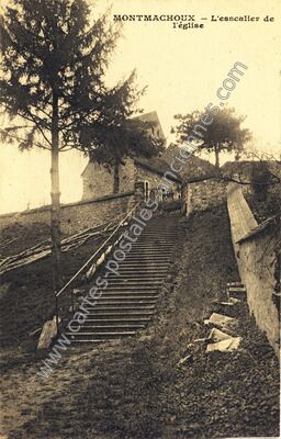 Carte postale ancienne Montmachoux — Montry (Seine-et-Marne)