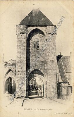 Carte postale ancienne Moret — Moret-sur-Loing (Seine-et-Marne)