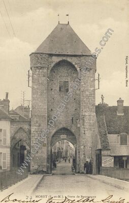 Carte postale ancienne Moret — Moret-sur-Loing (Seine-et-Marne)
