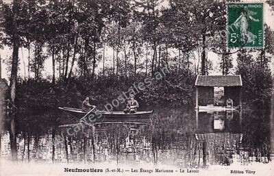 Carte postale ancienne Neufmoutiers — Neufmoutiers-en-Brie (Seine-et-Marne)