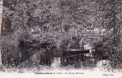 Carte postale ancienne Neufmoutiers — Neufmoutiers-en-Brie (Seine-et-Marne)