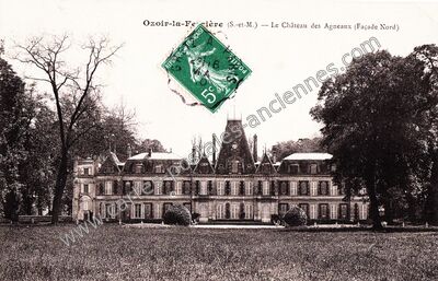 Carte postale ancienne Chateau des Agneaux — Ozoir-la-Ferrière (Seine-et-Marne)