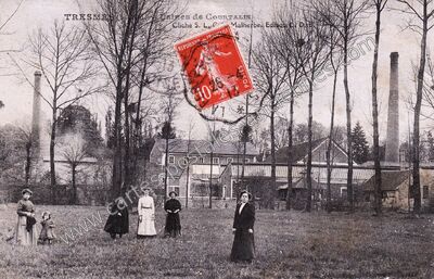 Carte postale ancienne Tresmes — Pommeuse (Seine-et-Marne)