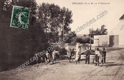 Carte postale ancienne Tresmes — Pommeuse (Seine-et-Marne)