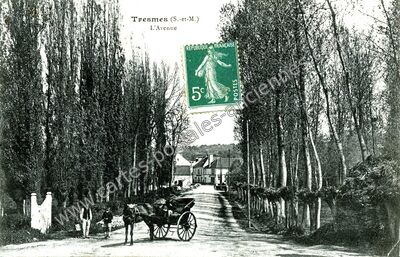 Carte postale ancienne Tresmes — Pommeuse (Seine-et-Marne)