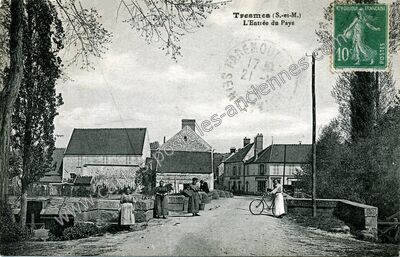 Carte postale ancienne Tresmes — Pommeuse (Seine-et-Marne)