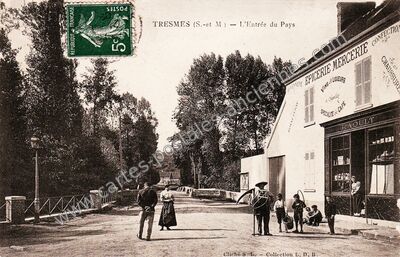 Carte postale ancienne Tresmes — Pommeuse (Seine-et-Marne)