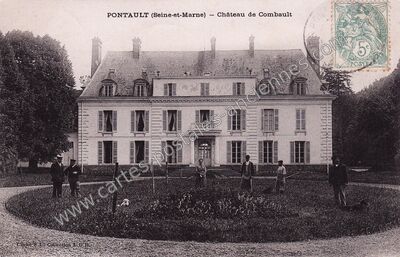 Carte postale ancienne Chateau de Combault — Pontault-Combault (Seine-et-Marne)