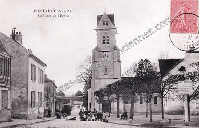 Carte postale ancienne Pontault — Pontault-Combault (Seine-et-Marne)