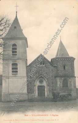 Carte postale ancienne L'Eglise — Villeparisis (Seine-et-Marne)