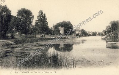 Carte postale ancienne Bas Samois — Samois-sur-Seine (Seine-et-Marne)