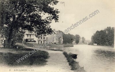 Carte postale ancienne Bas Samois — Samois-sur-Seine (Seine-et-Marne)