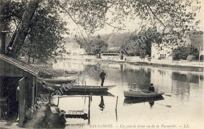 Carte postale ancienne Bas Samois — Samois-sur-Seine (Seine-et-Marne)