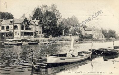 Carte postale ancienne Bas Samois — Samois-sur-Seine (Seine-et-Marne)