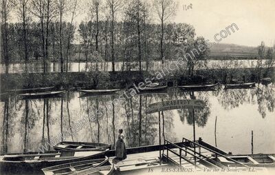 Carte postale ancienne Bas Samois — Samois-sur-Seine (Seine-et-Marne)