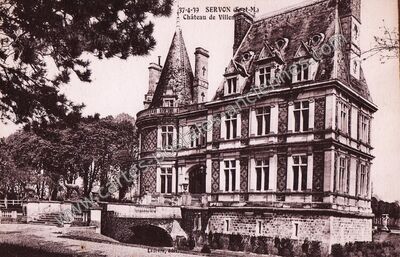 Carte postale ancienne Chateau de Villemenon — Servon (Seine-et-Marne)