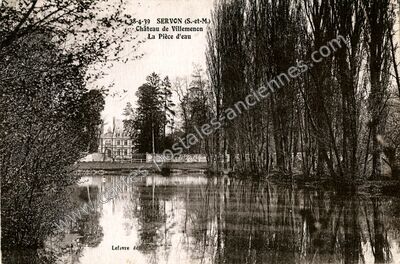 Carte postale ancienne Chateau de Villemenon — Servon (Seine-et-Marne)
