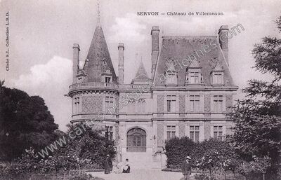 Carte postale ancienne Chateau de Villemenon — Servon (Seine-et-Marne)