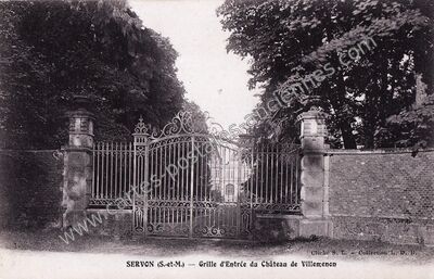 Carte postale ancienne Chateau de Villemenon — Servon (Seine-et-Marne)