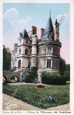 Carte postale ancienne Chateau de Villemenon — Servon (Seine-et-Marne)