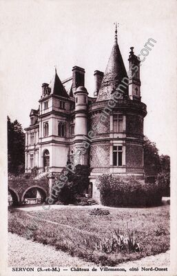 Carte postale ancienne Chateau de Villemenon — Servon (Seine-et-Marne)