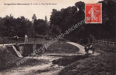 Carte postale ancienne Soignolles Barneau — Soignolles-en-Brie (Seine-et-Marne)