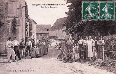 Carte postale ancienne Soignolles Barneau — Soignolles-en-Brie (Seine-et-Marne)