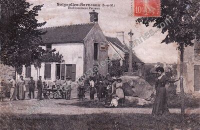 Carte postale ancienne Soignolles Barneau — Soignolles-en-Brie (Seine-et-Marne)