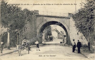 Carte postale ancienne Tournan — Tournan-en-Brie (Seine-et-Marne)