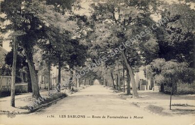 Carte postale ancienne Les Sablons — Veneux-les-Sablons (Seine-et-Marne)