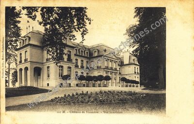 Carte postale ancienne Chateau de Voisenon — Voisenon (Seine-et-Marne)