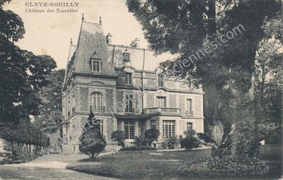 Carte postale ancienne Chateau des Tourelles — Claye-Souilly (Seine-et-Marne)