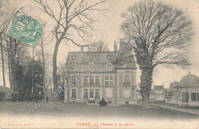 Carte postale ancienne Chateau des Tourelles — Claye-Souilly (Seine-et-Marne)