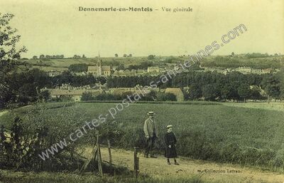 Carte postale ancienne Donnemarie en Montois — Donnemarie-Dontilly (Seine-et-Marne)