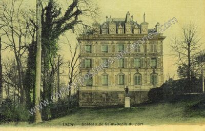 Carte postale ancienne Lagny — Lagny-sur-Marne (Seine-et-Marne)