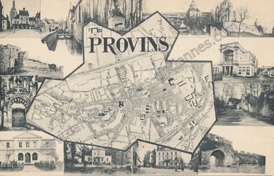 Carte postale ancienne Provins — Provins (Seine-et-Marne)