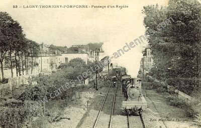 Carte postale ancienne Thorigny — Thorigny-sur-Marne (Seine-et-Marne)