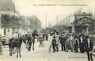 Carte postale ancienne Thorigny — Thorigny-sur-Marne (Seine-et-Marne)