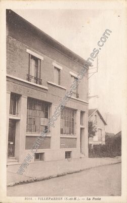 Carte postale ancienne La Poste — Villeparisis (Seine-et-Marne)